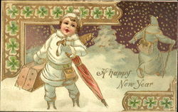 A Happy New Year Postcard