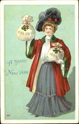 A Happy New Year Postcard