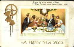 A Happy New Year Postcard