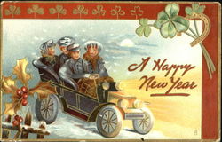 A Happy New Year Postcard