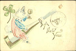 A Happy New Year Postcard