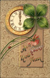 A Happy New Year Postcard