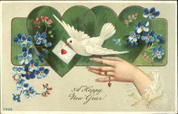 A Happy New Year Postcard