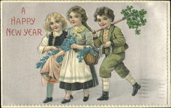 A Happy New Year Postcard