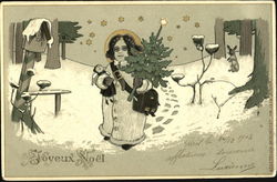 Joyeux Noel Postcard