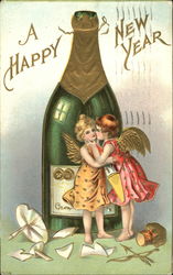 A Happy New Year Postcard