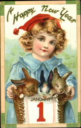 A Happy New Year Postcard