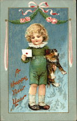 A Happy New Year Postcard