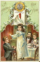 A Happy New Year Postcard