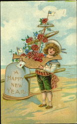 A Happy New Year Postcard