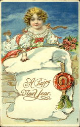 A Happy New Year Postcard