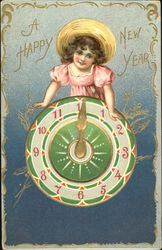 A Happy New Year Postcard