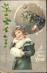 A Happy New Year Postcard