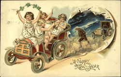 A Happy New Year Postcard