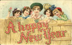 A Happy New Year Postcard