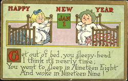 Happy New Year Postcard