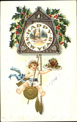 Happy New Year Postcard