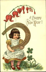 A Happy New Year! Postcard