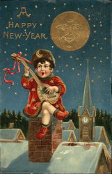 A Happy New Year Postcard