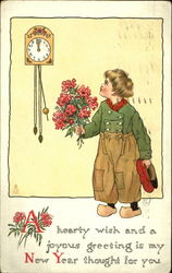 Hearty Wish And A Joyous Greeting Postcard