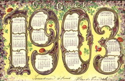 1903 Year Dates Postcard Postcard