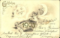 Gluckliches 1903 Postcard