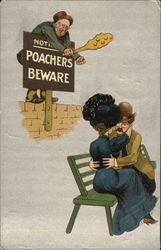 Poachers Beware Postcard