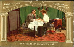 The Time The Place And The Girl Postcard