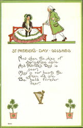 St. Patrick's Day Wishes Postcard