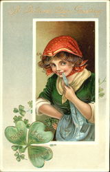 St. Patrick's Day Greetings Dear Irish Memories Postcard