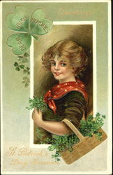 Greetings St. Patrick's Day Dear Irish Memories Postcard