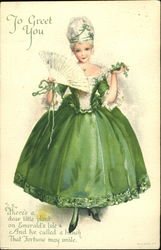 To Greet You St. Patrick's Day Postcard Postcard