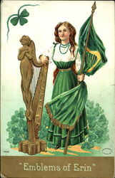 Emblems Of Erin Postcard