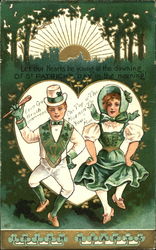 Let Our Hearts Be Young At The Dawning Of St. Patrick's Day In The Morning! Postcard