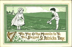 St. Patricks Day Postcard