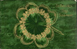 St. Patrick's Day Souvenir Postcard