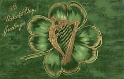 St. Patrick's Day Greetings Postcard