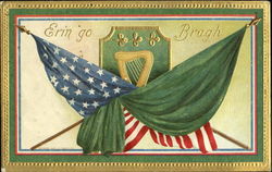 Erin Go Bragh St. Patrick's Day Postcard Postcard