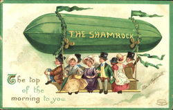 The Shamrock The Top Of The Morning To You Postcard