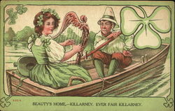 Beauty's Home Killarney Ever Fair Killarney St. Patrick's Day Postcard Postcard