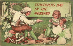 St. Patricks Day In The Morning Postcard