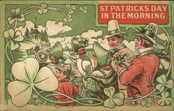 St. Patricks Day In The Morning Postcard