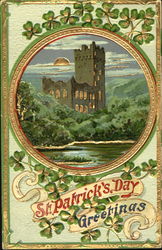 St. Patrick's Day Greetings Postcard Postcard