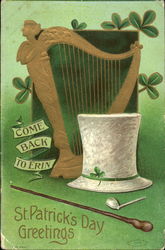 Come Back To Erin St. Patrick's Day Postcard