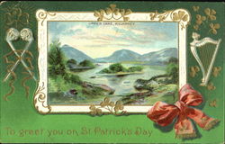 To Greet You On St. Patrick's Day Postcard