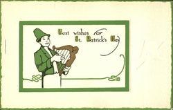 Best Wishes For St. Patrick's Day Postcard