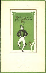 Wishing You A Jolly St. Patrick's Day Postcard