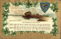 Greetings On St. Patrick's Day Postcard Postcard