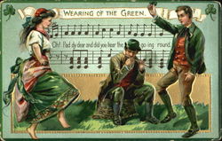 Wearing Of The Green Postcard