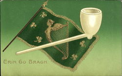 Erin Go Bragh St. Patrick's Day Souvenir Postcard Postcard